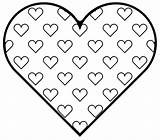 Hearts Coloring Pages Valentine Crayola Valentines Heart Print Color Sheets Colouring Printable sketch template