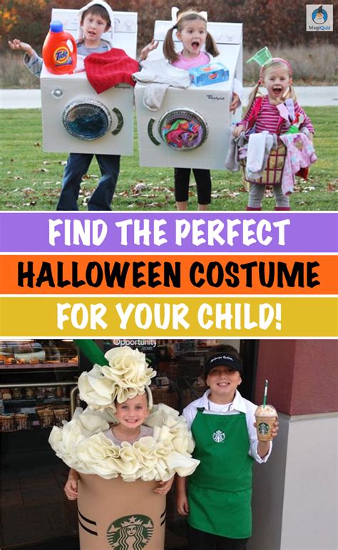 find  perfect halloween costume   child   quiz diy