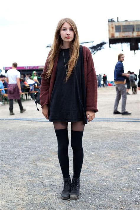 40 stylish fall outfit ideas with over the knee socks