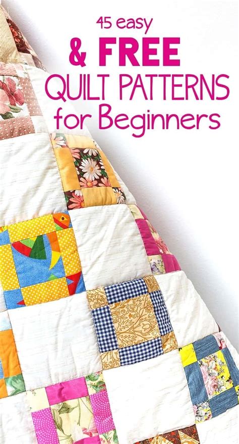 easy quilt patterns perfect  beginners scattered
