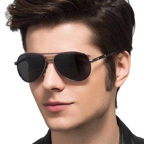 stylish brand sunglasses brand designer men polarized lens uv