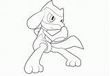 Lucario Coloring Pages Riolu Pokemon Away Spirited Mega Color Colouring Print Template Sinnoh Lineart Library Clipart Getcolorings Printable Kids Popular sketch template