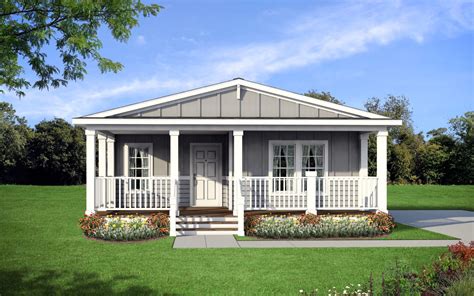homc  exterior  full porch option homes  merit house plans modular home floor plans