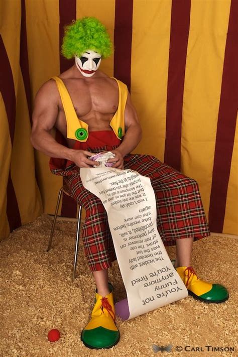 sexy male clown clownin around { pinterest circus party