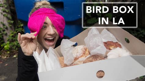 bird box in la birdbox parody vickie comedy youtube