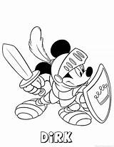 Dirk Kleurplaten Naam Kleurplaat Mickey Mouse Assepoester sketch template