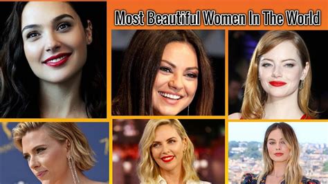 most beautiful women in the world the list of 2020