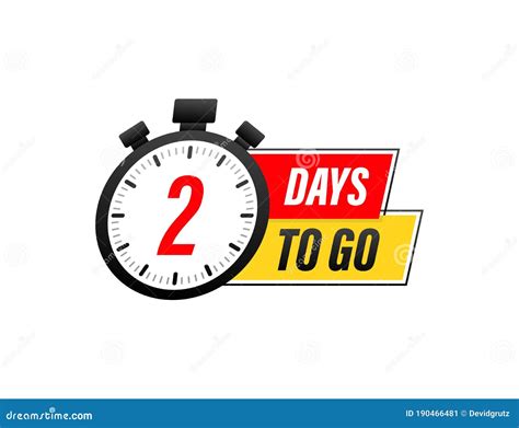 days   countdown timer clock icon time icon count time sale vector stock illustration