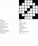 Crossword sketch template