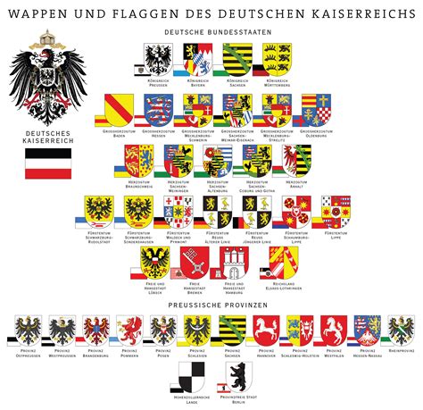 wappen und flaggen des deutschen reichs und der preussischen provinzen coat  arms flags
