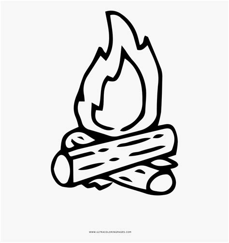 campfire coloring pages  kids