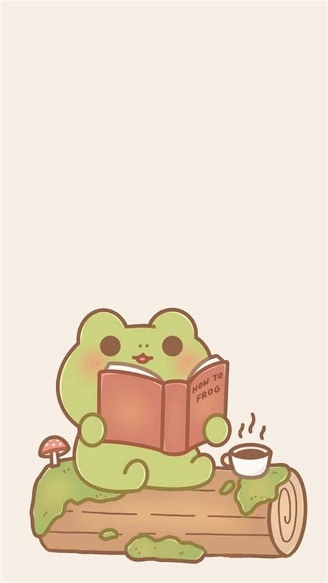 cute frog drawing picture wallpaperscom