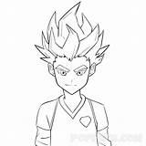 Spiky Hair Drawing Getdrawings Draw Haired Guy sketch template