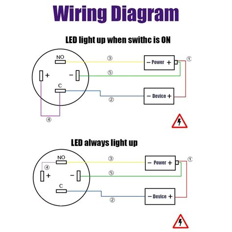 illuminated light switch wiring