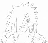 Madara Lineart sketch template