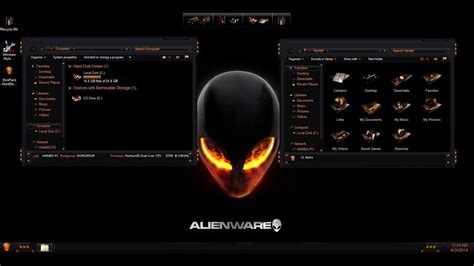 windows theme alienware