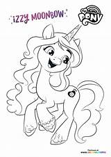 Izzy Moonbow Mlp Sunny Starscout Twilight Youloveit sketch template