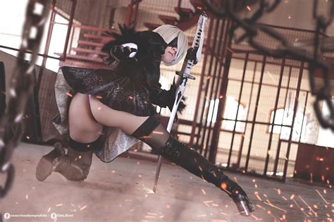 2b Cosplay By Umi Kani “all About The Butt” Sankaku Complex