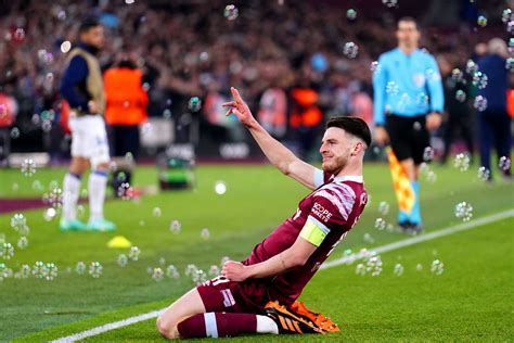 david moyes hails declan rices roy   rovers goal  west ham