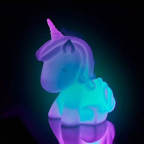 giant unicorn led mood light