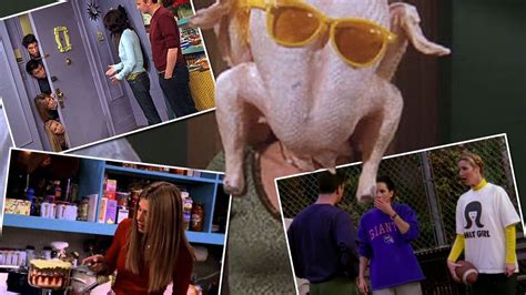 the top friends thanksgiving episodes from monica s turkey head to