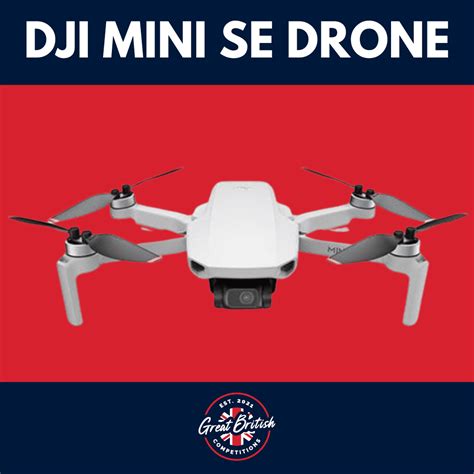 dji mini se drone great british competitions