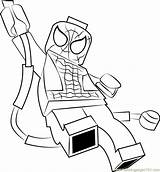 Spiderman Coloringpages101 Legos Getcolorings sketch template