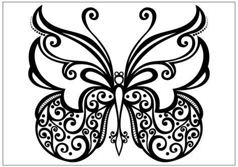 butterfly coloring pages printable cool butterfly coloring pages