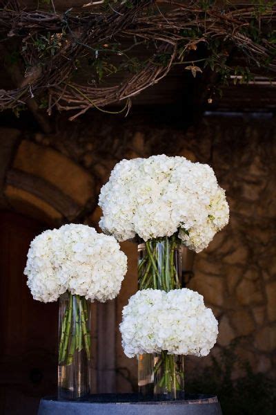 21 simple yet rustic diy hydrangea wedding centerpieces