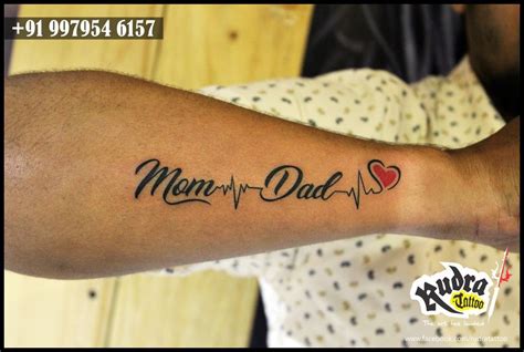 Top More Than 77 Mom And Dad Tattoos Ideas In Cdgdbentre