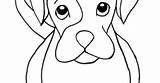 Boxer Coloring Puppy Pages Dog Printable Getcolorings Print Color sketch template