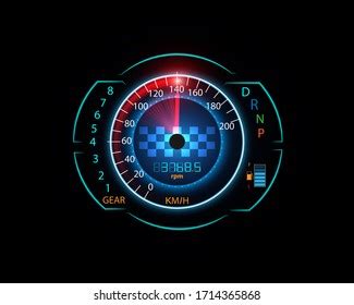 speed meter motion background fast speedometer stock vector royalty