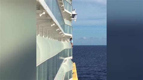woman hangs off balcony on cruise ship image balcony and attic