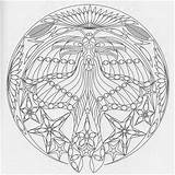 Coloring Mandalas Pages sketch template