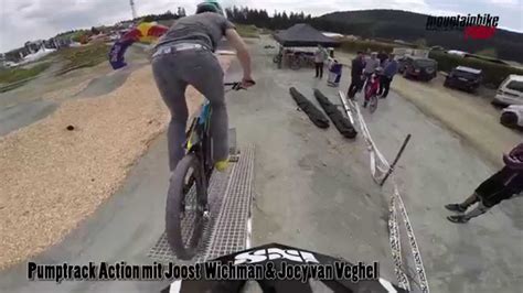 pumptrack action mit joost wichman joey van veghel youtube