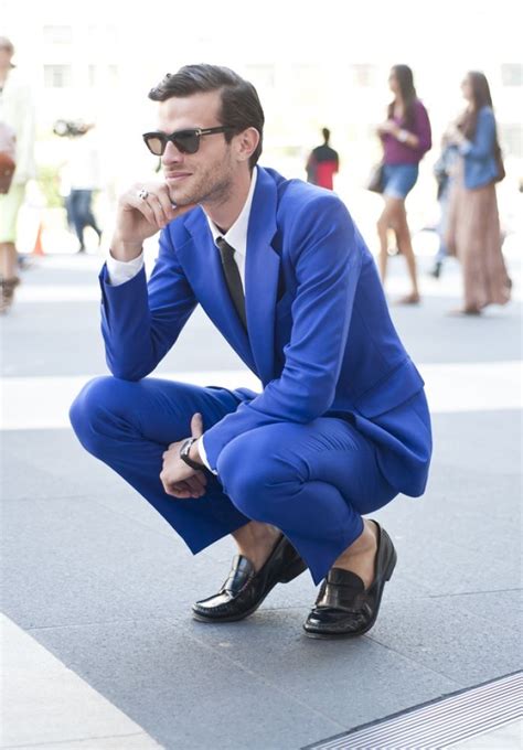 amazing stylish men blue suit mens fashion