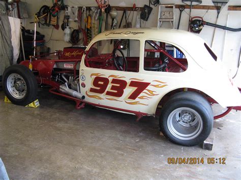 vintage modified stock car  hamb