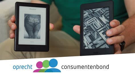 kindle paperwhite kobo glo hd review consumentenbond youtube