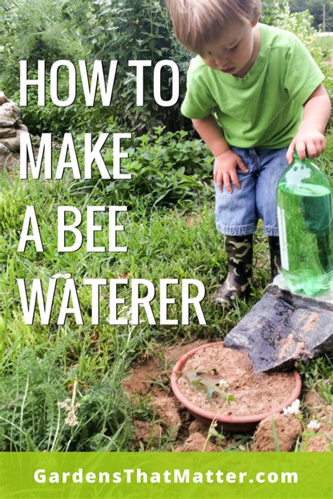bee waterer gardens  matter