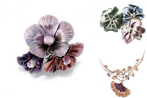 magnificent flower jewelry pick  favorite ring  brooch