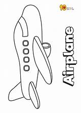 Airplane Preschool Flugzeug Draw Aviones Transporte Ornamentos Sencillos Sensorial 10minutesofqualitytime sketch template