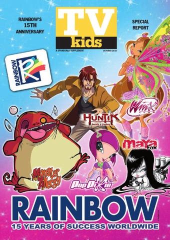 tv kids rainbow anniversary mipcom   world screen issuu