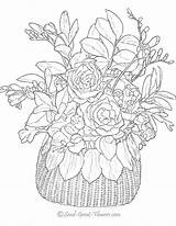 Complex Coloring Flower Pages Getcolorings sketch template