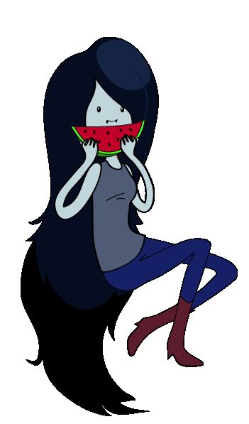 Image Marceline Eating Strwberry Png Adventure Time Super Fans Wiki