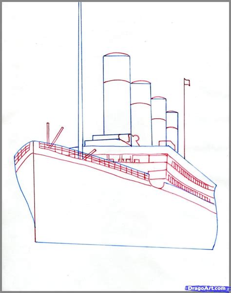 draw  titanic titanic step  boat drawing titanic art titanic drawing