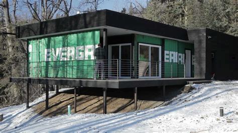 shipping container cabin youtube