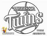 Coloring Pages Minnesota Vikings Twins Book Logo Color Divyajanani sketch template