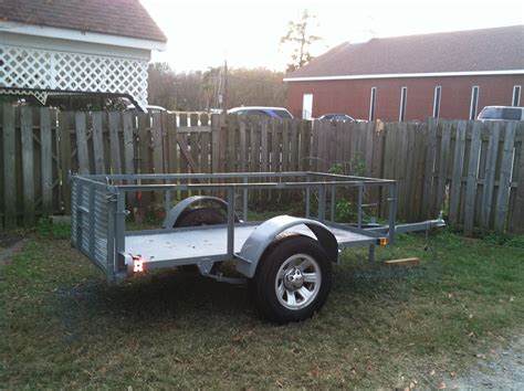 jethros garage  small utility trailer  finished