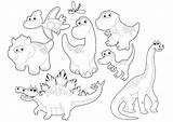 Mewarnai Dinosaurus sketch template