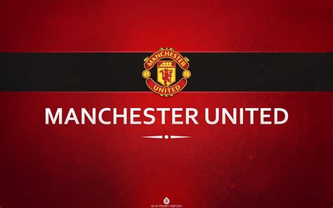 manchester united logo wallpapers wallpaper cave